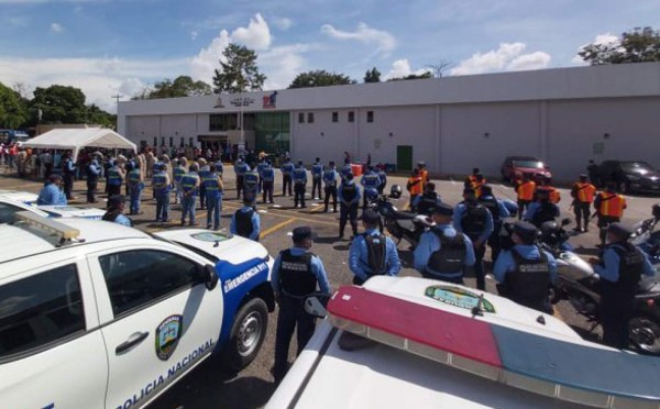 Comienzan operativos policiales previo a la Semana Morazánica