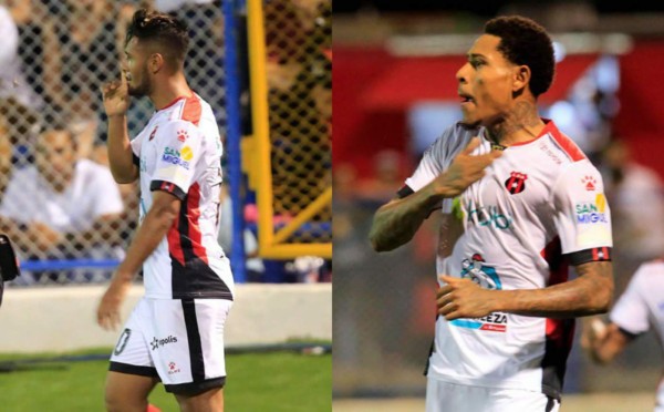 Henry Figueroa y Alex López dieron triunfo al Alajuelense con sendos golazos