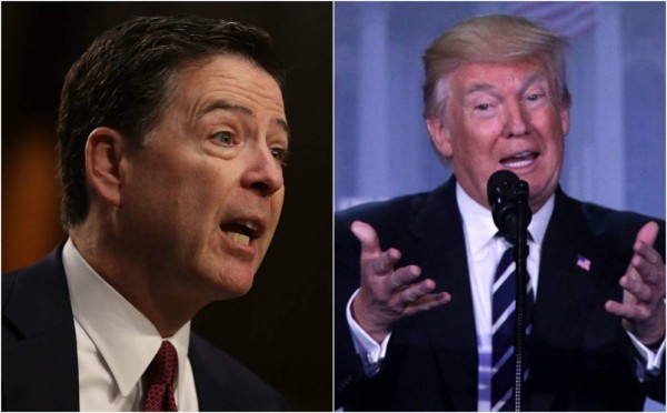 Las contradicciones entre Trump y Comey: Uno de los dos miente