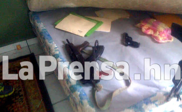 Honduras: Arrestan a ocho pandilleros con armas y droga