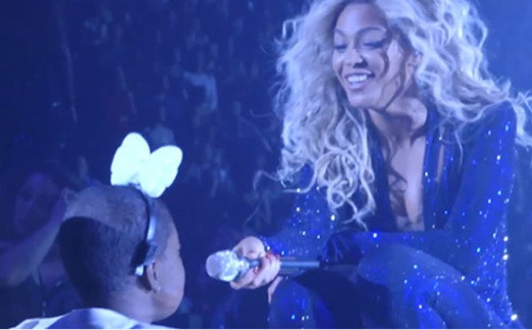 Beyoncé cumple sueño de niña con enfermedad terminal