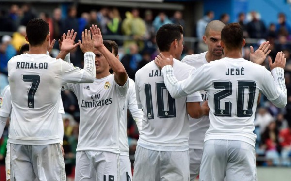 Real Madrid golea al Getafe y se pone a un punto del Barcelona