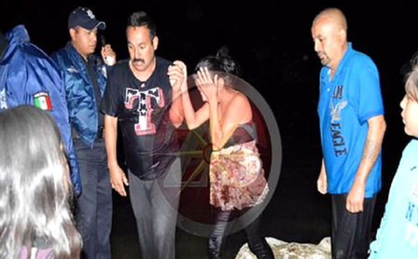 Hondureña embarazada estuvo a punto de morir en el río Bravo