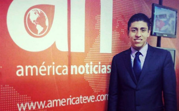Periodista y productor hondureño destaca en noticieros de Miami