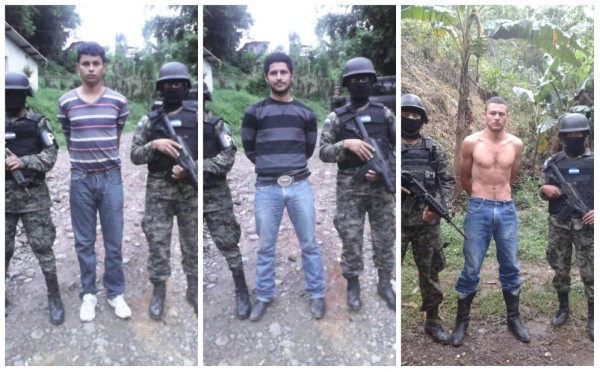 Capturan a siete miembros de la banda Los Linares en Copán