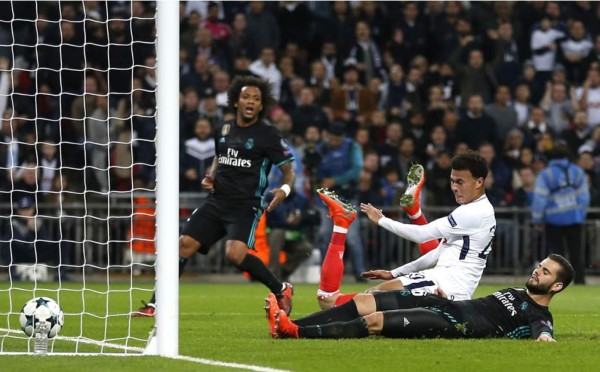 VIDEO: El gol en fuera de juego que le marcó el Tottenham al Real Madrid