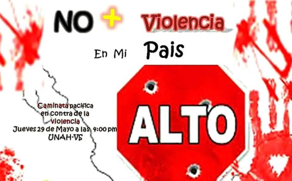 Reportan en Honduras 105 muertes violentas en una semana