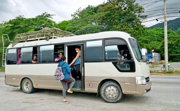 Se suman a pilotaje rutas de Comayagua y La Ceiba a San Pedro Sula