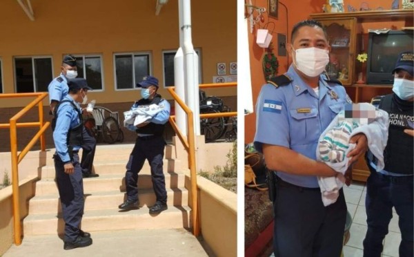 Rescatan a recién nacido abandonado por su madre en Intibucá