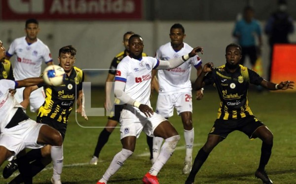 Olimpia se sube al liderato con gol en el último suspiro y elimina al Real España