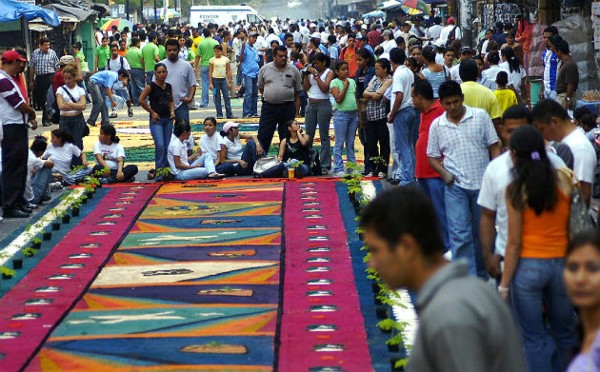 Honduras expondrá alfombras de aserrín en Washington