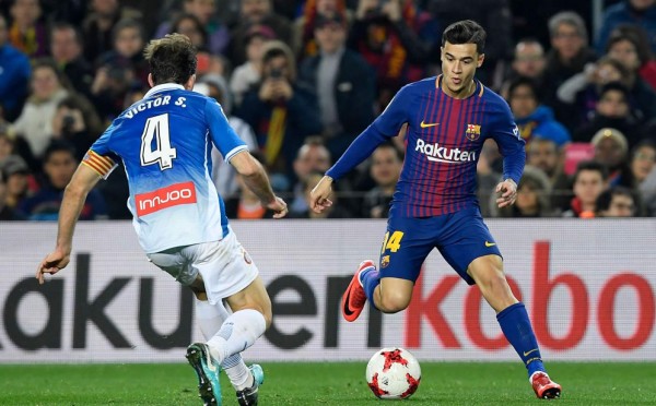 Así fue el debut de Coutinho con el Barcelona