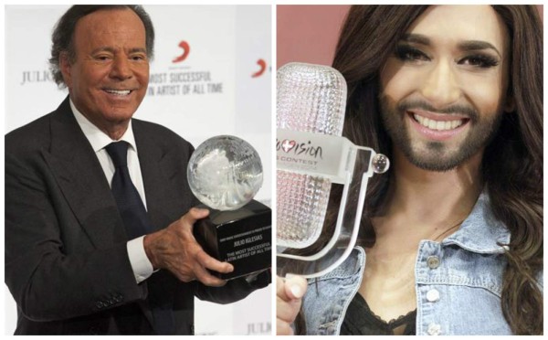 Julio Iglesias apoya a Conchita Wurst