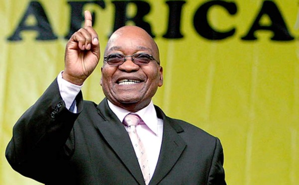 Ponen 'a la venta' al presidente de Sudáfrica en anuncio de internet