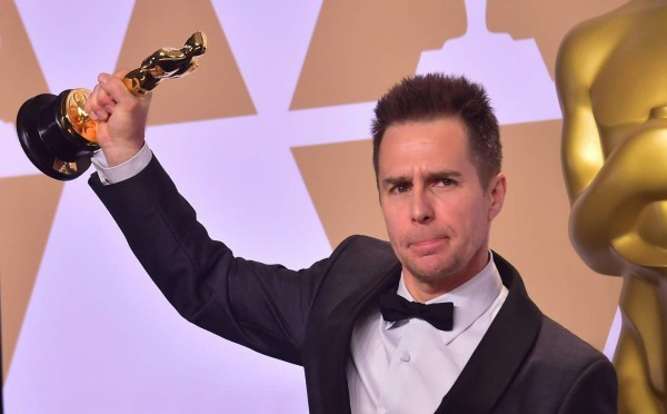 Sam Rockwell, el antihéroe, gana el Óscar a mejor actor de reparto