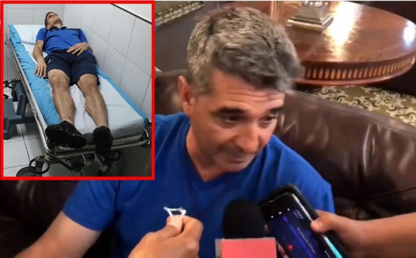 Diego Vázquez relata los momentos de pánico que vivieron durante el ataque al bus de Motagua