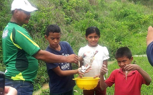 Honduras: Así fue la 'Lluvia de Peces' en Victoria, Yoro