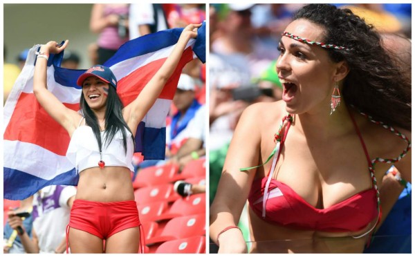 Duelo de bellezas entre Costa Rica-Italia