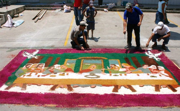 Honduras expondrá alfombras de aserrín en Washington