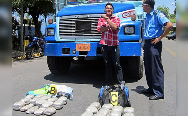 Cae hondureño con 50 paquetes de marihuana en Nicaragua