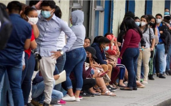Tasa de desempleo en Honduras se duplicó tras pandemia