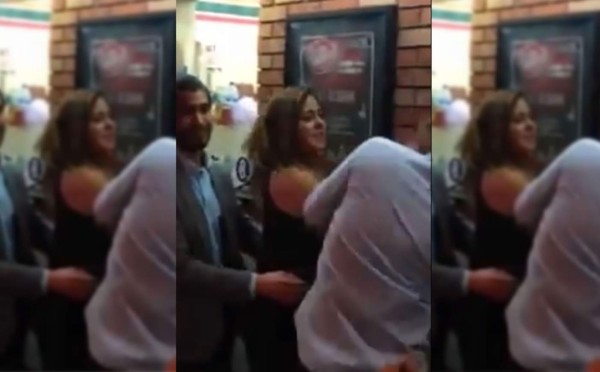 Presentadora mexicana se pelea y abofetea a un hombre