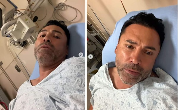 Óscar de la Hoya es hospitalizado por Covid-19 y cancela su regreso al boxeo
