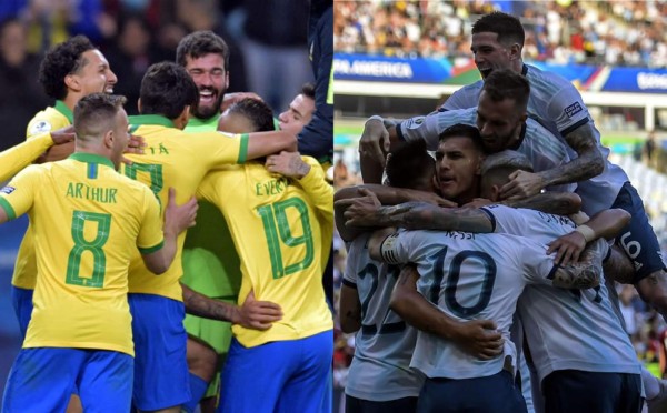 Brasil-Argentina, clásico sudamericano en semifinales de la Copa América 2019: día, horario y dónde verlo