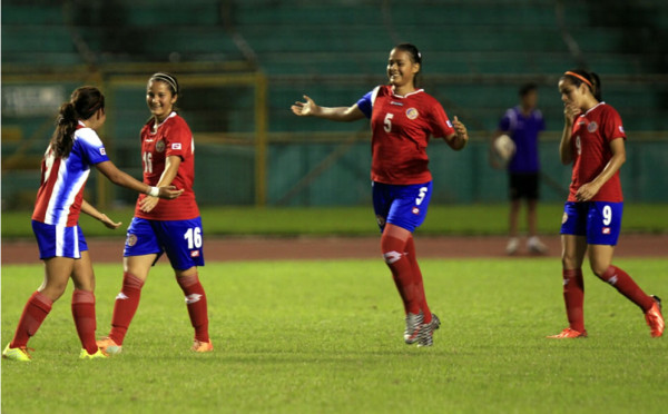 Honduras fue goleada por Costa Rica a nivel femenino