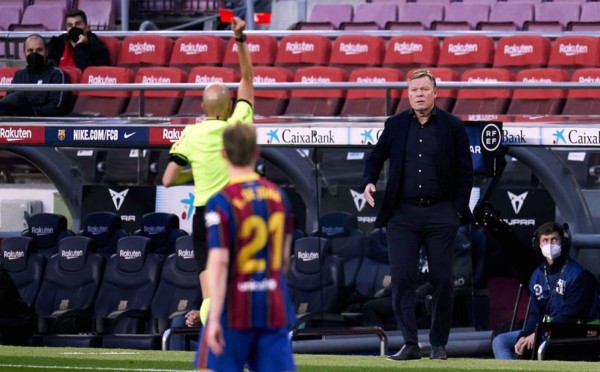 La expresión por la que Ronald Koeman fue expulsado en el Barcelona-Granada: 'Vaya personaje'