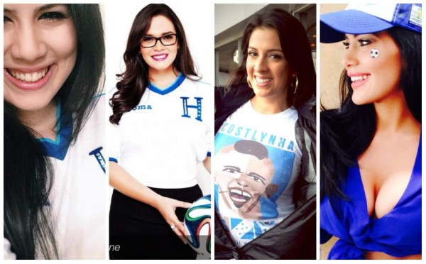 Famosas hondureñas sufrieron, pero siguen apoyando a Honduras