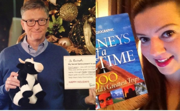 Usuaria de Reddit descubrió que su 'amigo secreto' era Bill Gates
