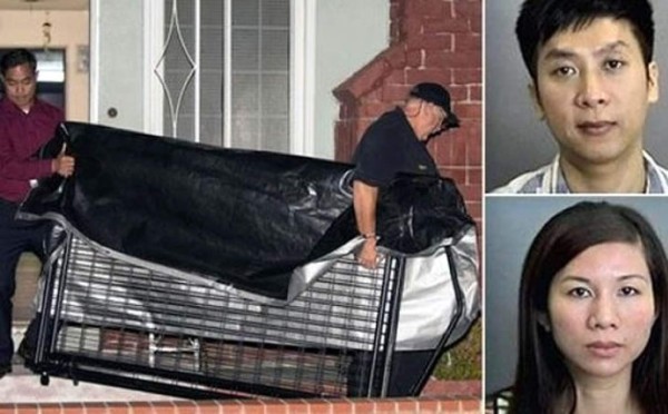 Arrestan en California a padres que enjaulaban a su hijo autista