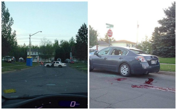 Tirador en Canadá mata a tres policías y amenaza con seguir la cacería humana