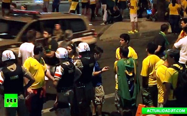 Actos vandálicos en Brasil tras humillante eliminación en el Mundial