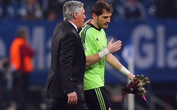 Ancelotti le pide al madridismo que no silben a Casillas
