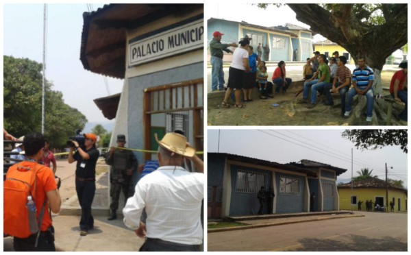 Tensión viven pobladores de San Luis tras incendiarse alcaldía