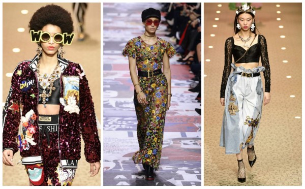 Cómo usar estampados florales y bordados