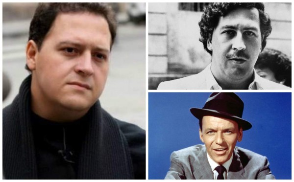 Hijo de Pablo Escobar afirma que su padre tenía negocios con Sinatra en Miami