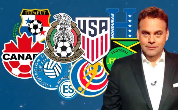 David Faitelson pronostica las selecciones de la Concacaf que clasificarán al Mundial de Qatar 2022: ¿Honduras?