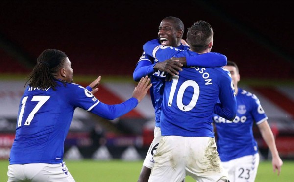 El Everton de Ancelotti se pone segundo de la Premier League tras ganar al Sheffield United
