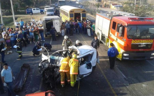 Las causas por las que hay tantos accidentes de tránsito en Honduras