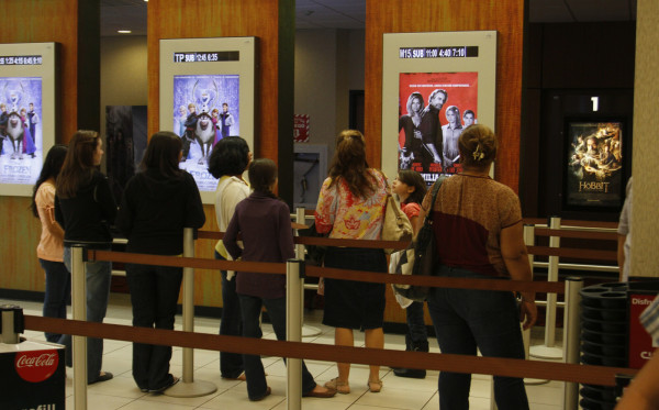 Más de 540 mil personas asistieron al cine en 2013
