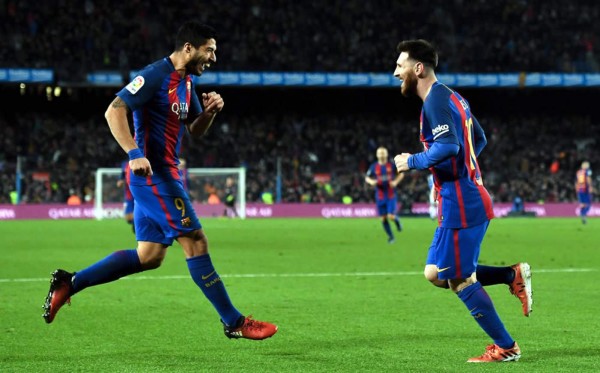 Luis Suárez y Messi dejan atrás a Cristiano Ronaldo en el Pichichi de la Liga Española