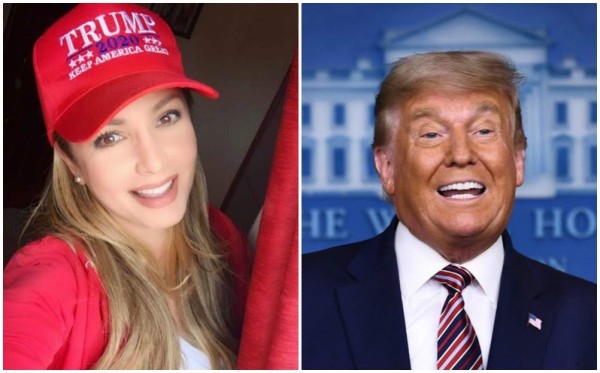 Paty Navidad respalda a Donald Trump y pide voto por voto