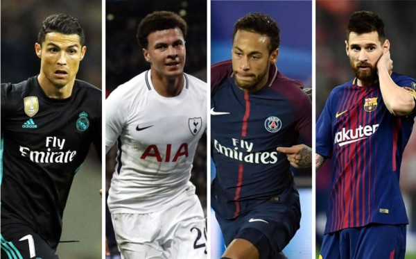 Así queda la tabla de goleadores de la Champions League 2017-2018