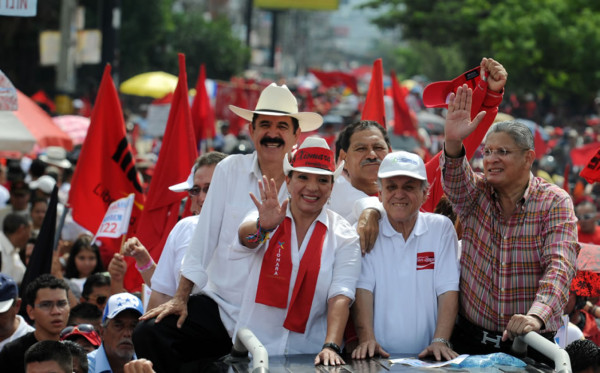 Libre marcha en San Pedro Sula y Tegucigalpa