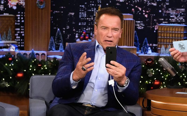 A Arnold Schwarzenegger le da asco verse en el espejo