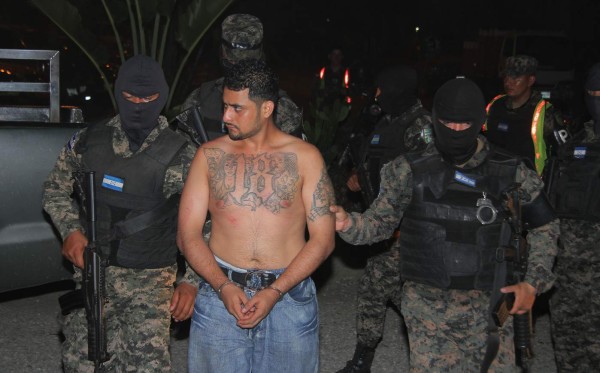 Capturan a tres peligrosos miembros de la Pandilla 18