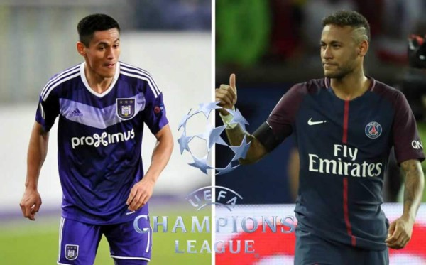 Hondureño Andy Nájar se enfrentará a Neymar en la Champions League